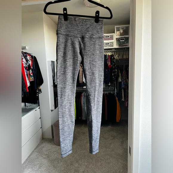 Lululemon Wunder Under High-Rise Tight 28" - Variegated Knit Heathered Black - 6 - Picture 3 of 6